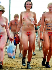 Nudist festival in london